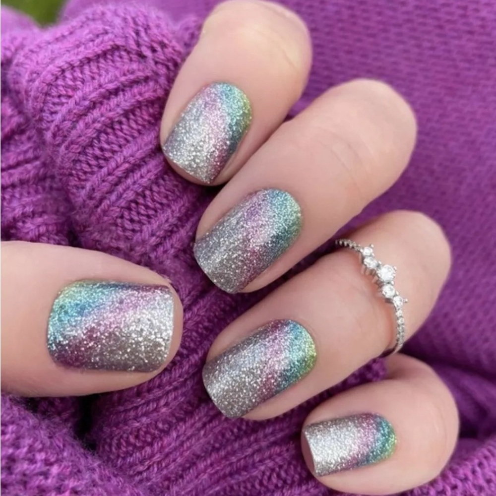 Color Street METASTRONG Metastatic Breast Cancer Awareness Day Glitter Set - Picture 6 of 6